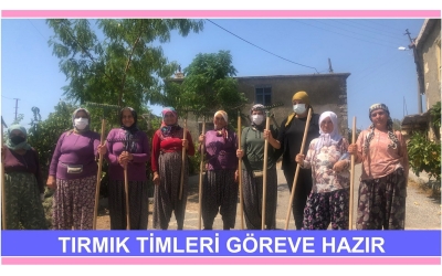 Tırmık Timi Görev Başında