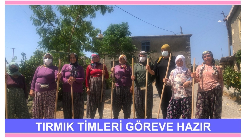 Tırmık Timi Görev Başında